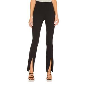 $208 Commando Neoprene Split Front Pants - Small - Black